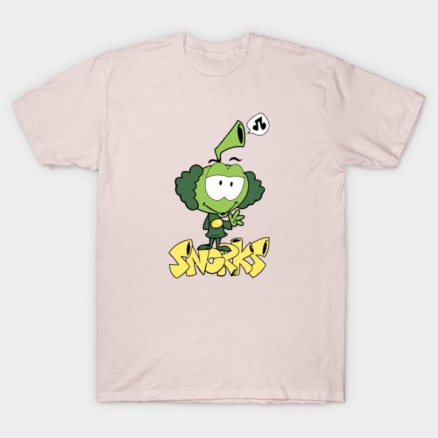 the Snorks Tooter Shelby T-Shirt by sepedakaca